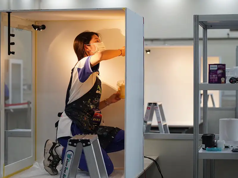 首度參賽即問鼎！展示設計莊玉雪獲選國手　將征戰2026上海國際技能競賽