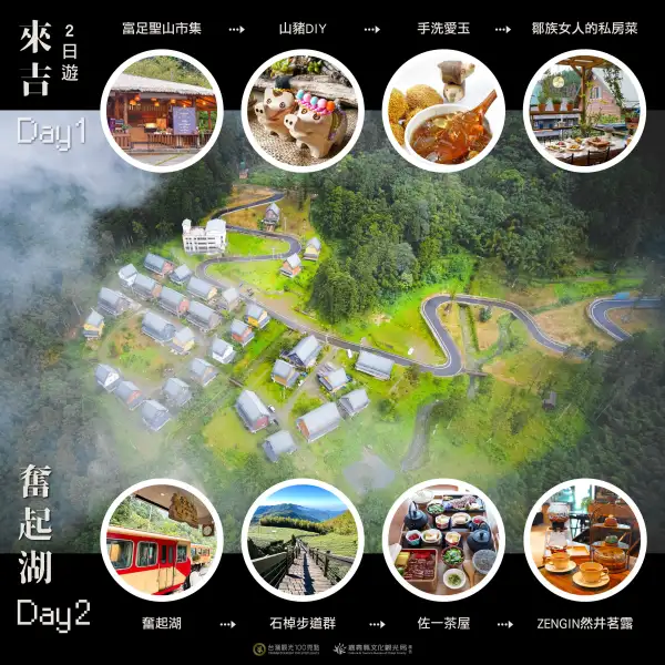 嘉義縣推出「來吉—奮起湖」二日深度遊　走進鄒族文化與山城風味