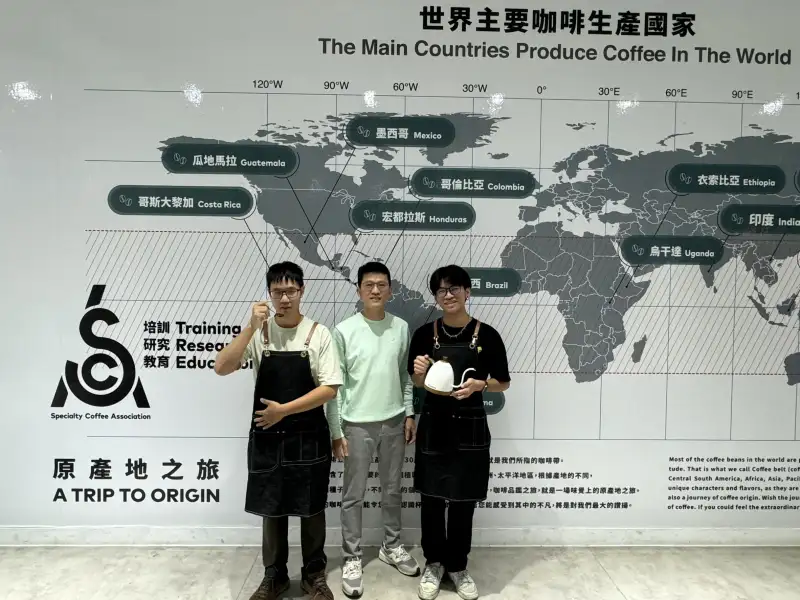 手沖、杯測展專業　崑山科大餐飲系金爵獎國際賽奪1金2銅