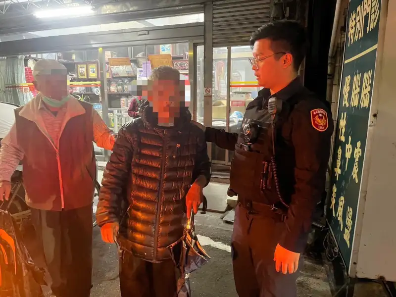 寒冬送暖協助智能遲緩老翁尋親