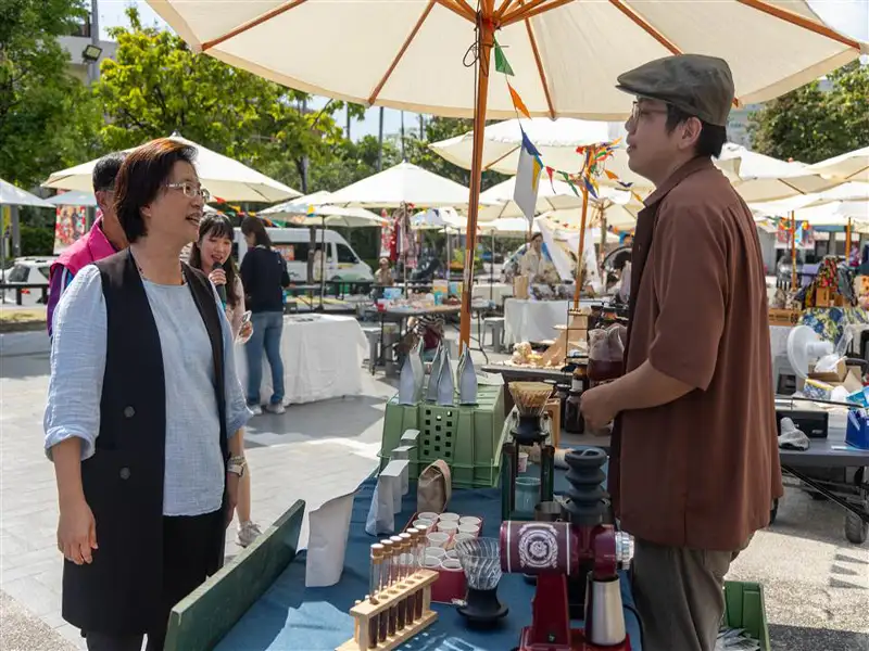 彰化卦山3號開春市集登場　文創美食迎新年