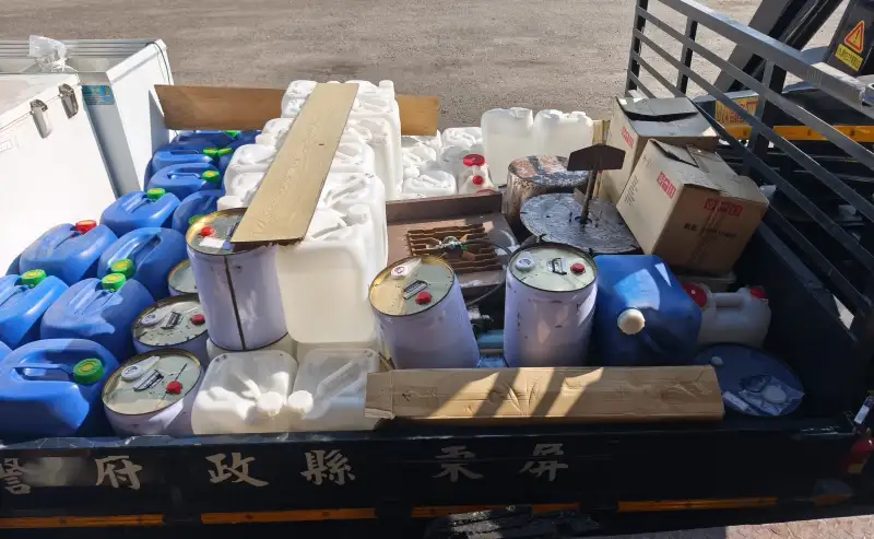 檢警屏東破獲大型製毒工廠　估可產製上百公斤安非他命