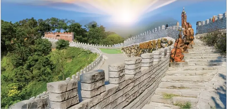 南嘉義一日遊正夯！登萬里長城、賞絕美燈會 縣長翁章梁施政有感