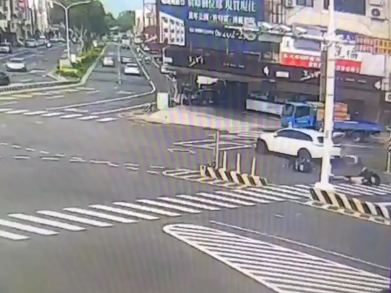 台南南區連環車禍　女駕駛涉毒駕連撞多車釀3傷送辦