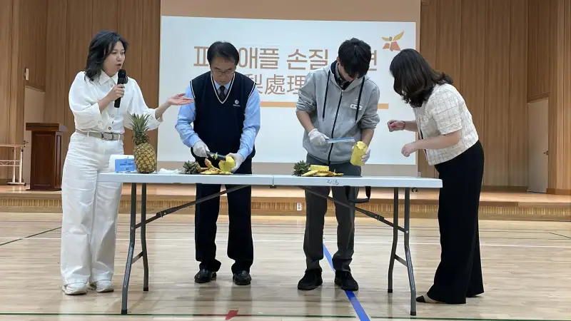 「台南甜」由市長黃偉哲成功進入韓國校園