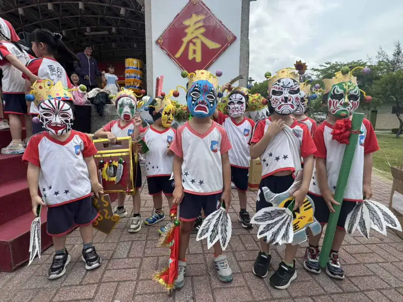 灣裡萬年殿王醮結合幼教　最萌陣頭4/25登場