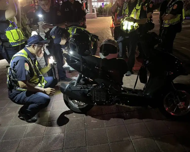 台南環警環監聯合稽查  南警五分局攔55車舉發46件  