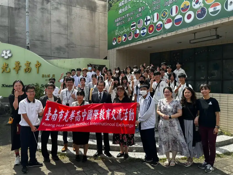光華高中迎日本聖心中學　以府城美食與群科手作搭起台日友誼橋梁
