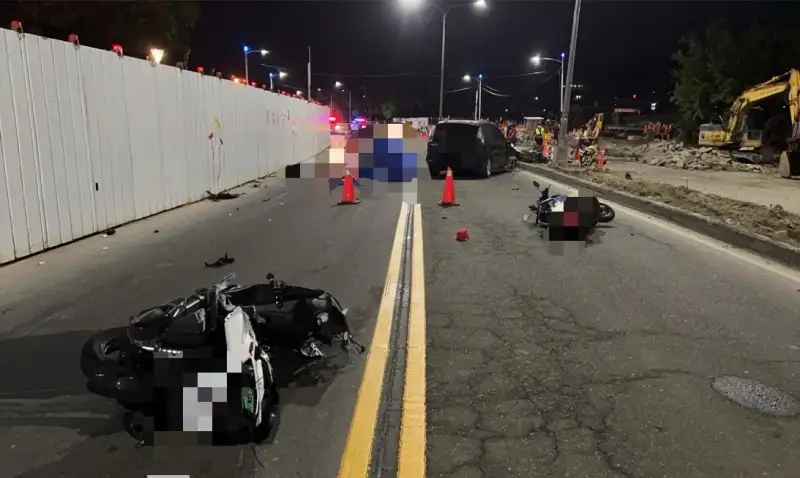 酒駕悲劇！高雄車禍奪一命四傷