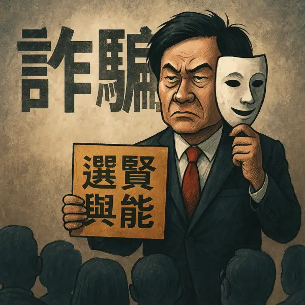 當政治淪為詐騙產業：誰來守護台灣的民主良知？