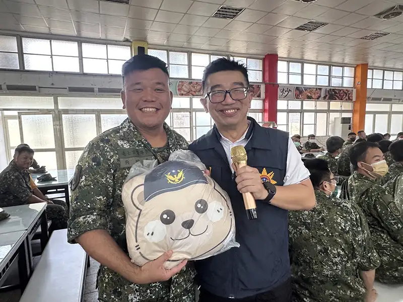 國軍弟兄當「反詐種子」　民雄警強化識詐教育