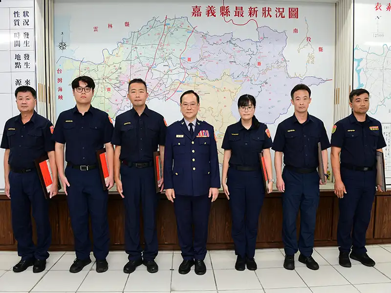 警察日常展現不凡　嘉義6起為民服務案例獲肯定