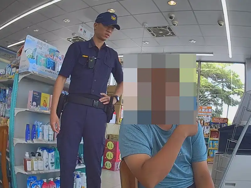  疑似精障民眾走失 水上警助返家