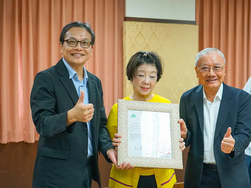 張淑芬獲聘崑山科大榮譽講座教授　出任循環經濟大使領航跨國永續