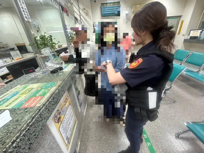 郵局員警聯手阻詐　婦人「善心捐款」險遭騙
