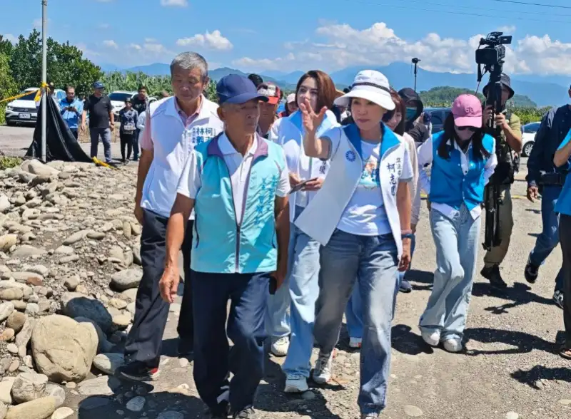 美濃農地遭非法挖掘成大峽谷 柯志恩批市府處理不足