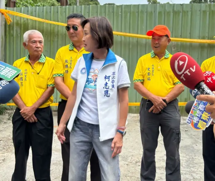 柯志恩籲市府說清楚 大樹統嶺農地濫墾與廢棄物案惹疑